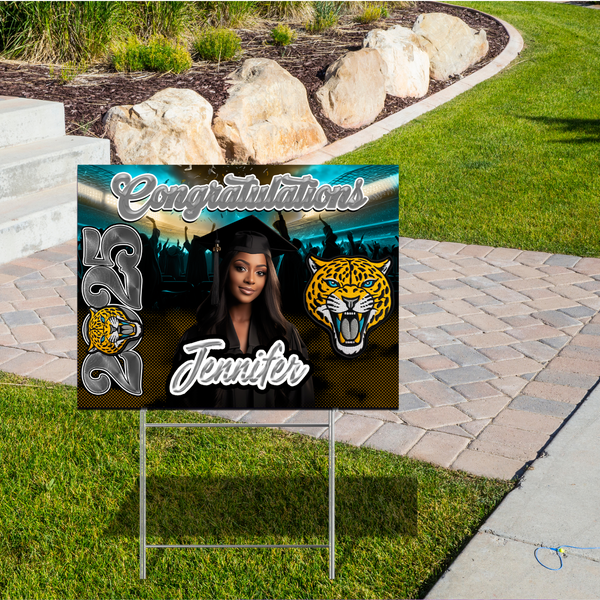 Mascot Yard Sign
