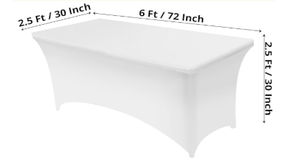 Custom Stretch Tablecloth
