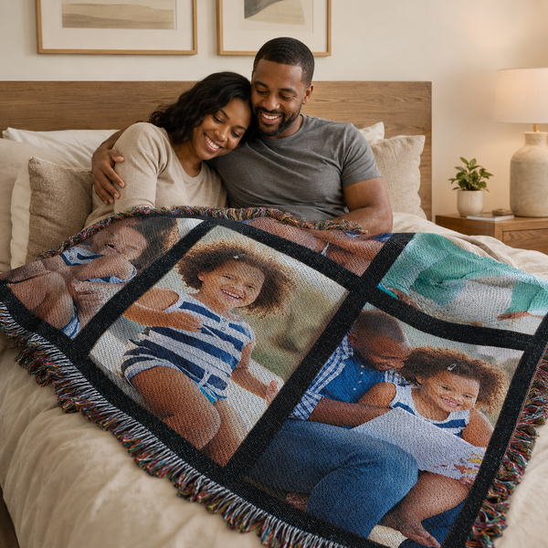 Custom Throw Back Blanket