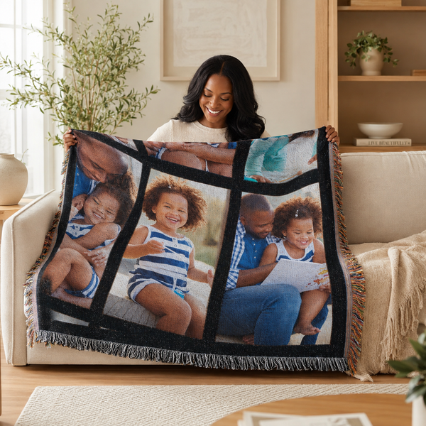 Custom Throw Back Blanket