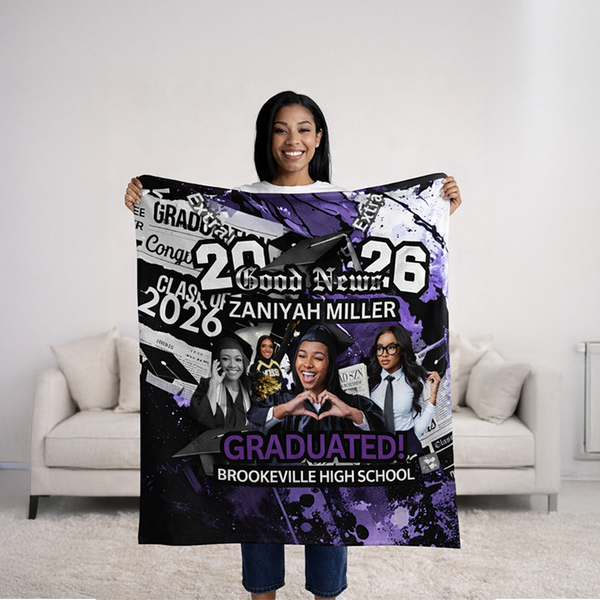 Grad/Sports Blanket