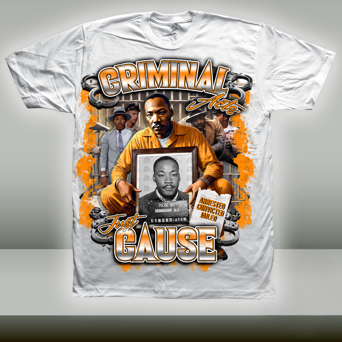 "Just Cause" Civil Rights Tribute Tees