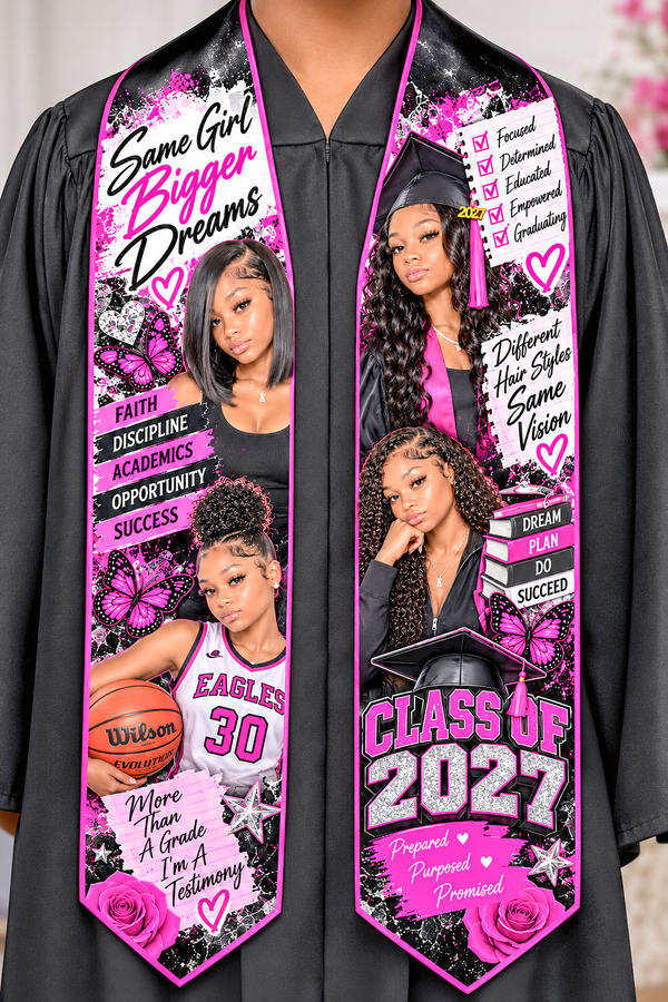 Personalized Graduation Stole