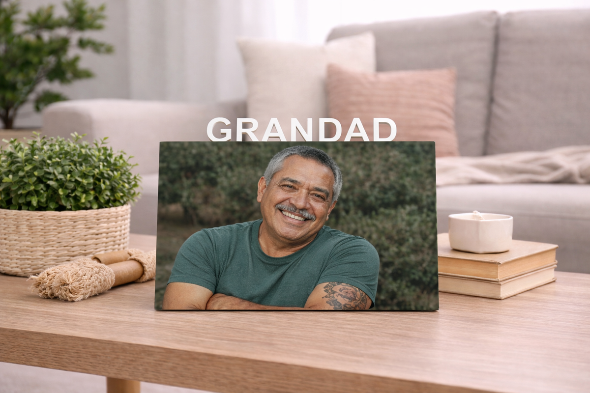 Custom Grandad Photo Frame