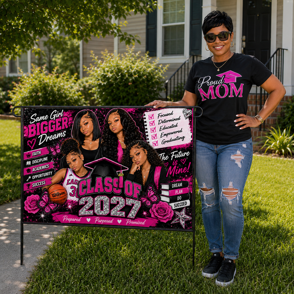 Personalized Graduation Yard Sign