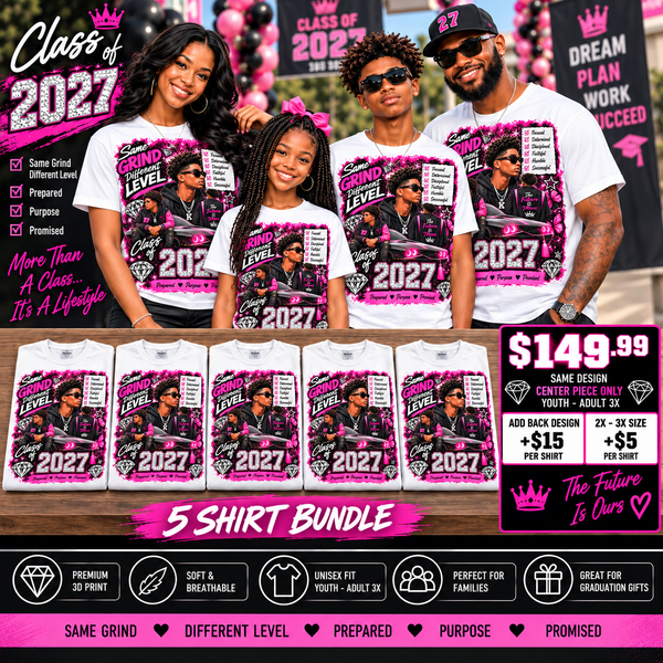 Centerpiece Shirt Package — 5 shirts