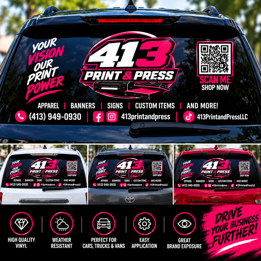 Custom printing work