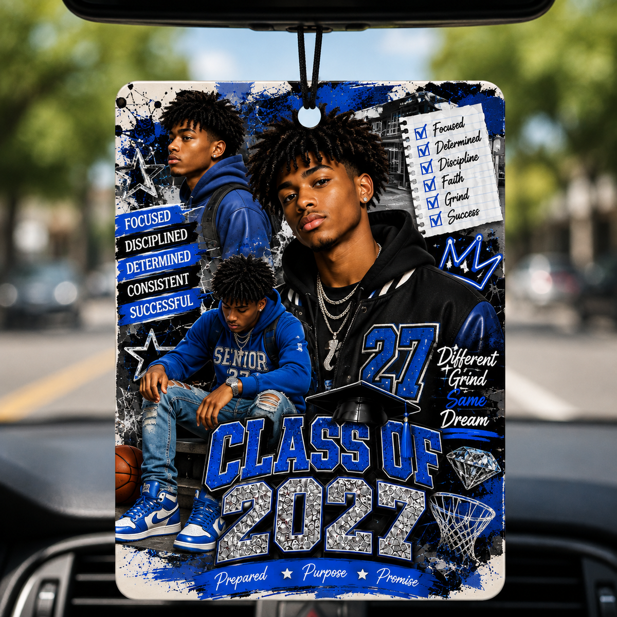 Grad & Celebration Car Air Freshener