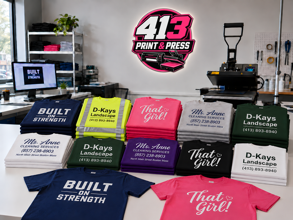 Bulk One-Color Custom Tees