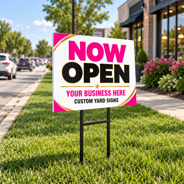 Business & Promotional Yard Signs