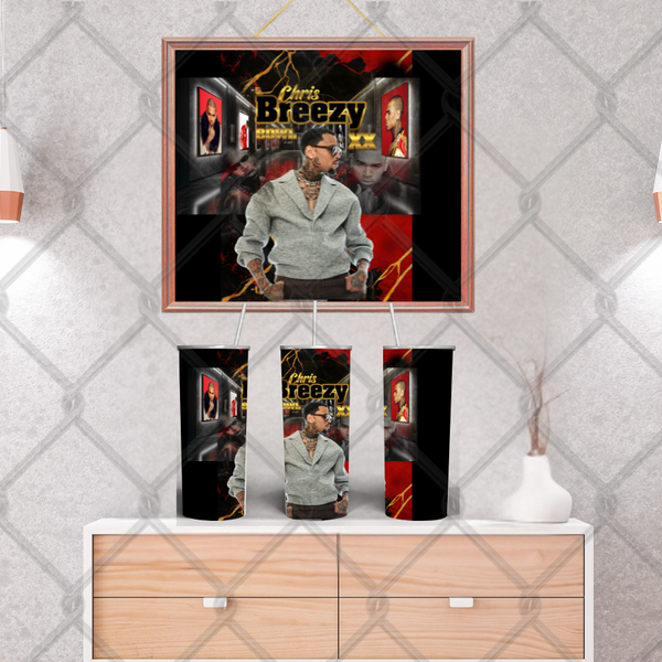 Chris Breezy Tribute Tumbler