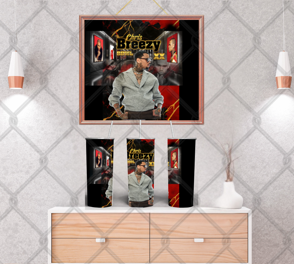 Chris Breezy Tribute Tumbler