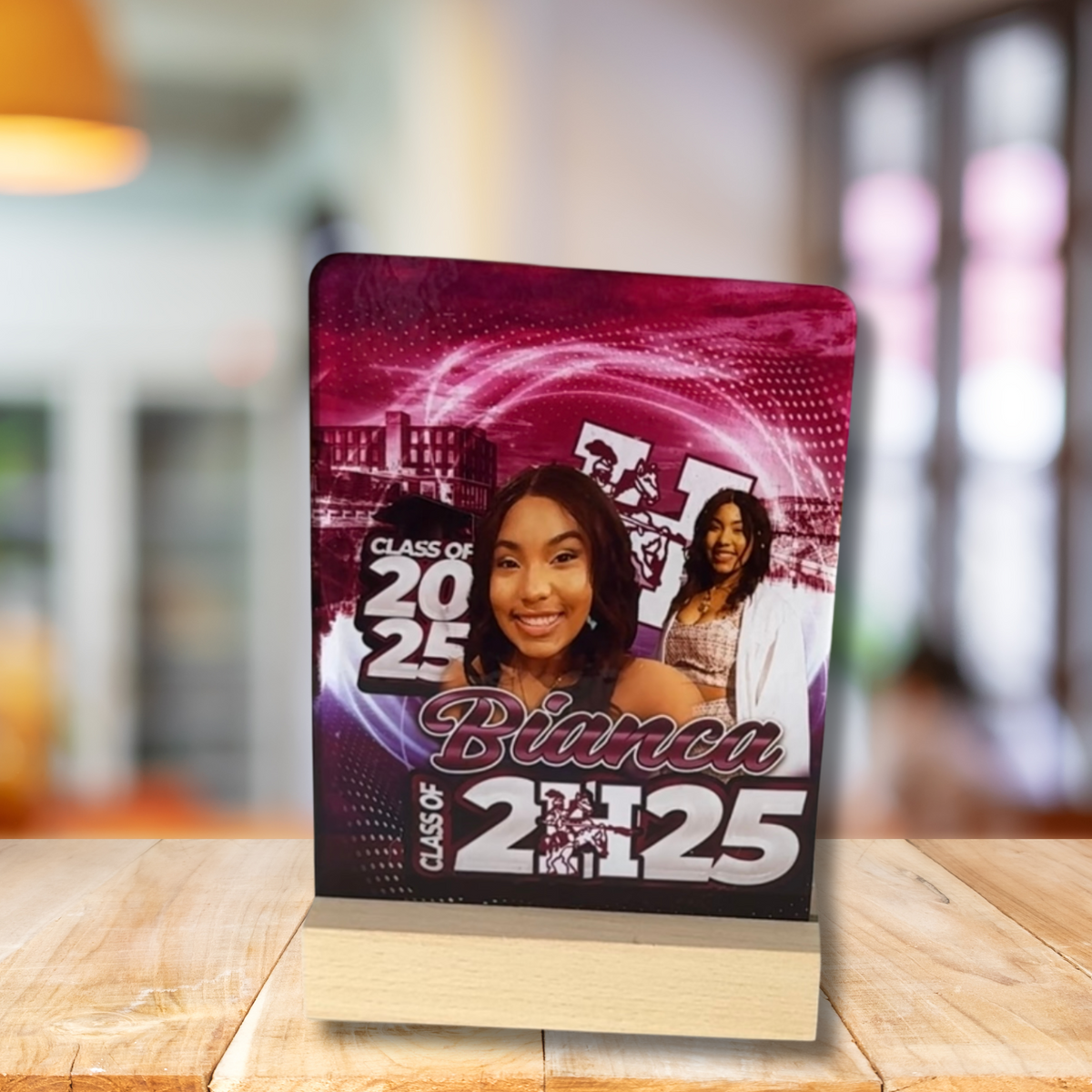 Custom Grad LED Acrylic Frame