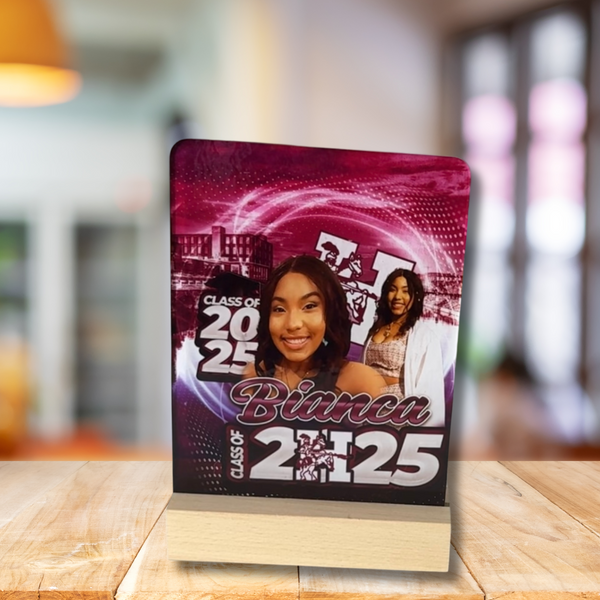 Custom Grad LED Acrylic Frame