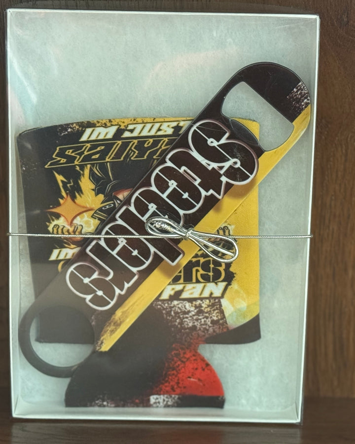 Koozie & Bottle Opener Bundle