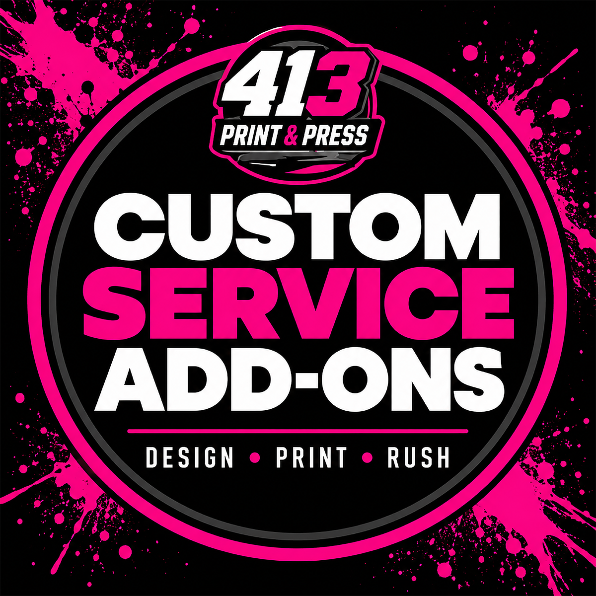 Custom Back Design Fee