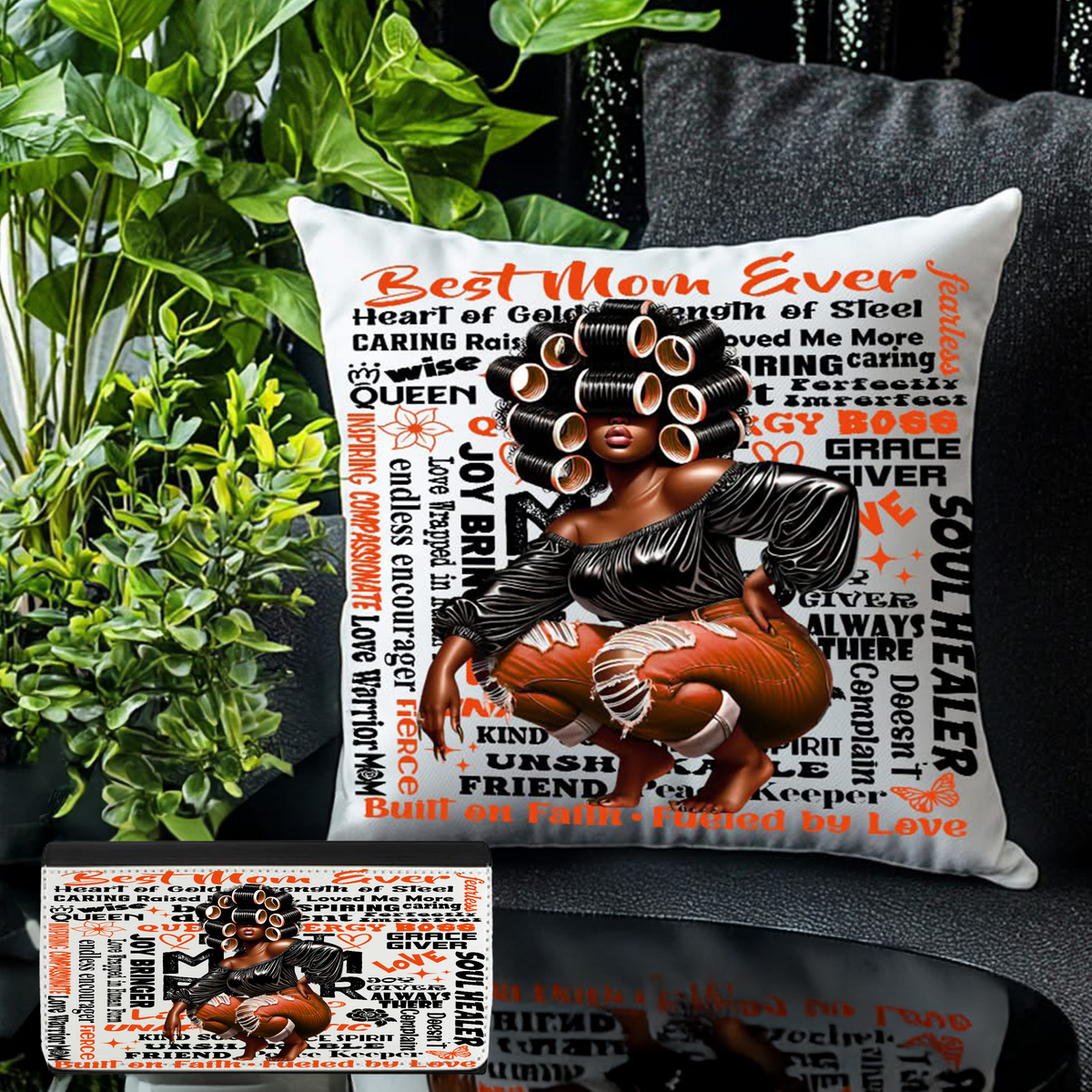 Boss Mom Vibes - Brown Roller Gift Set