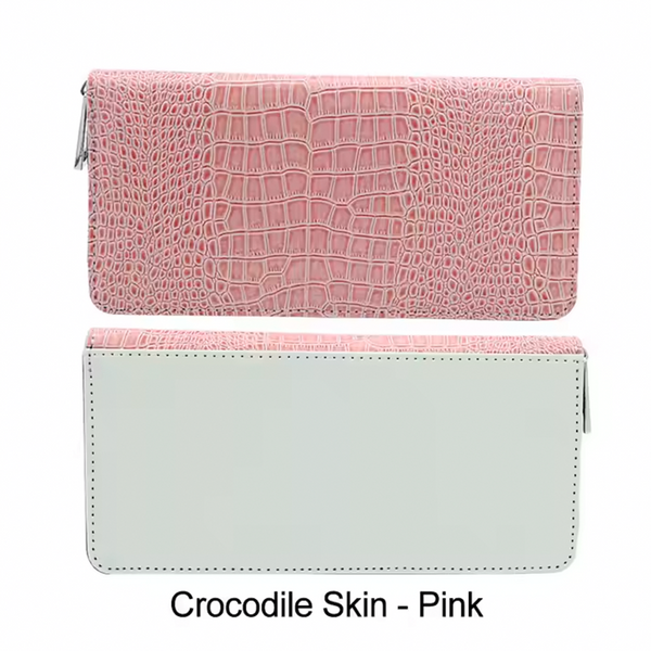 Custom Sublimation Wallet – Blank Faux Leather