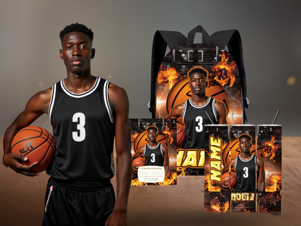 Custom Basketball Back-to-School Set