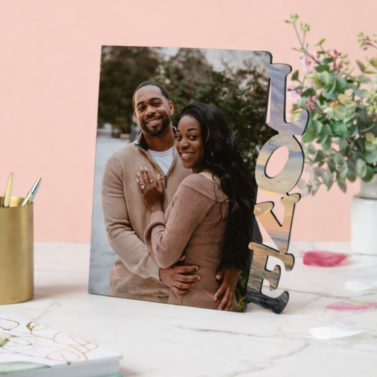 Personalized Word Photo Frame