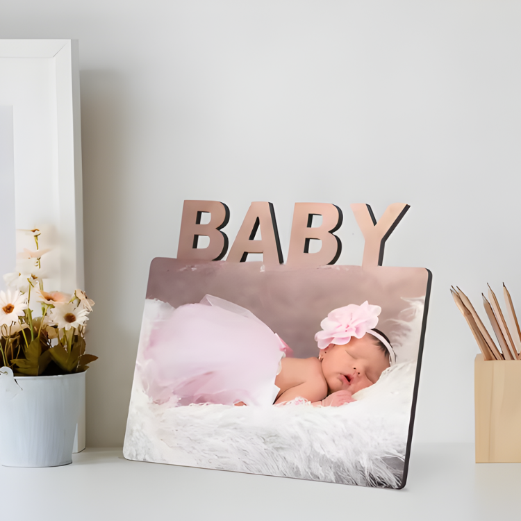 Personalized Word Photo Frame