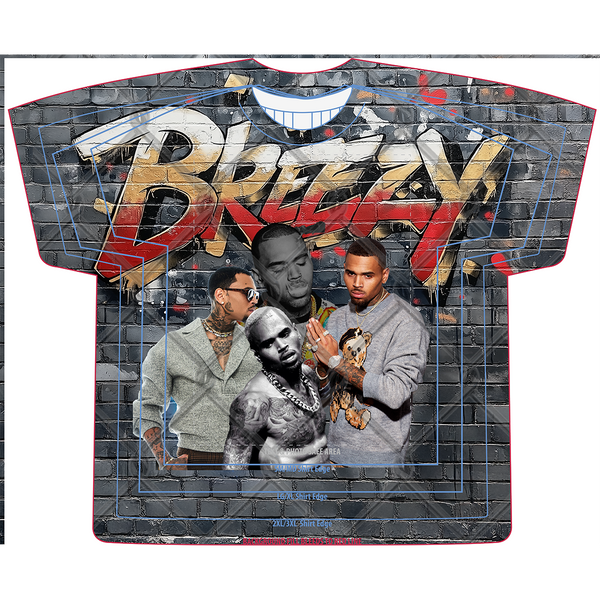 🔥 Breezy Wall Tribute Tee