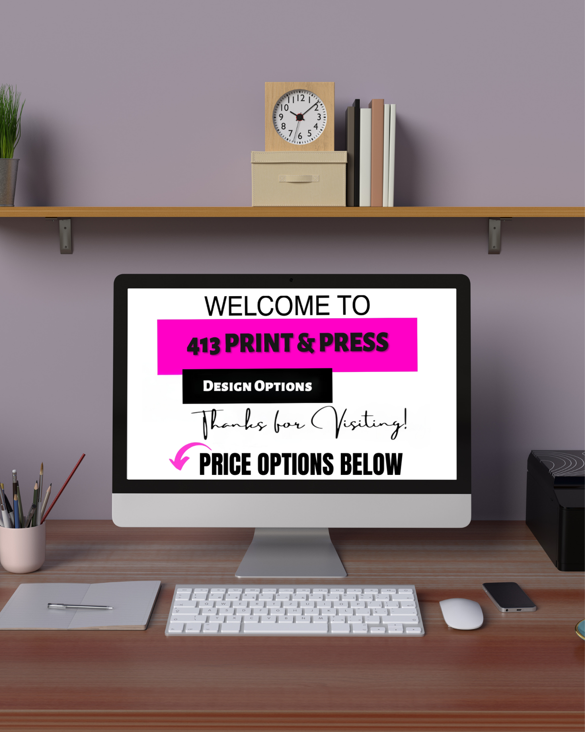 Design Fee – 413 Print & Press