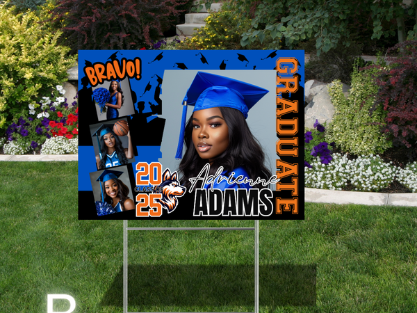 Multi-Photo grad Sign