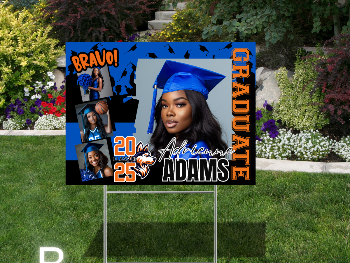 Multi-Photo grad Sign