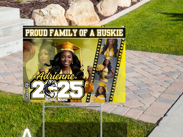 Multi-Photo grad Sign