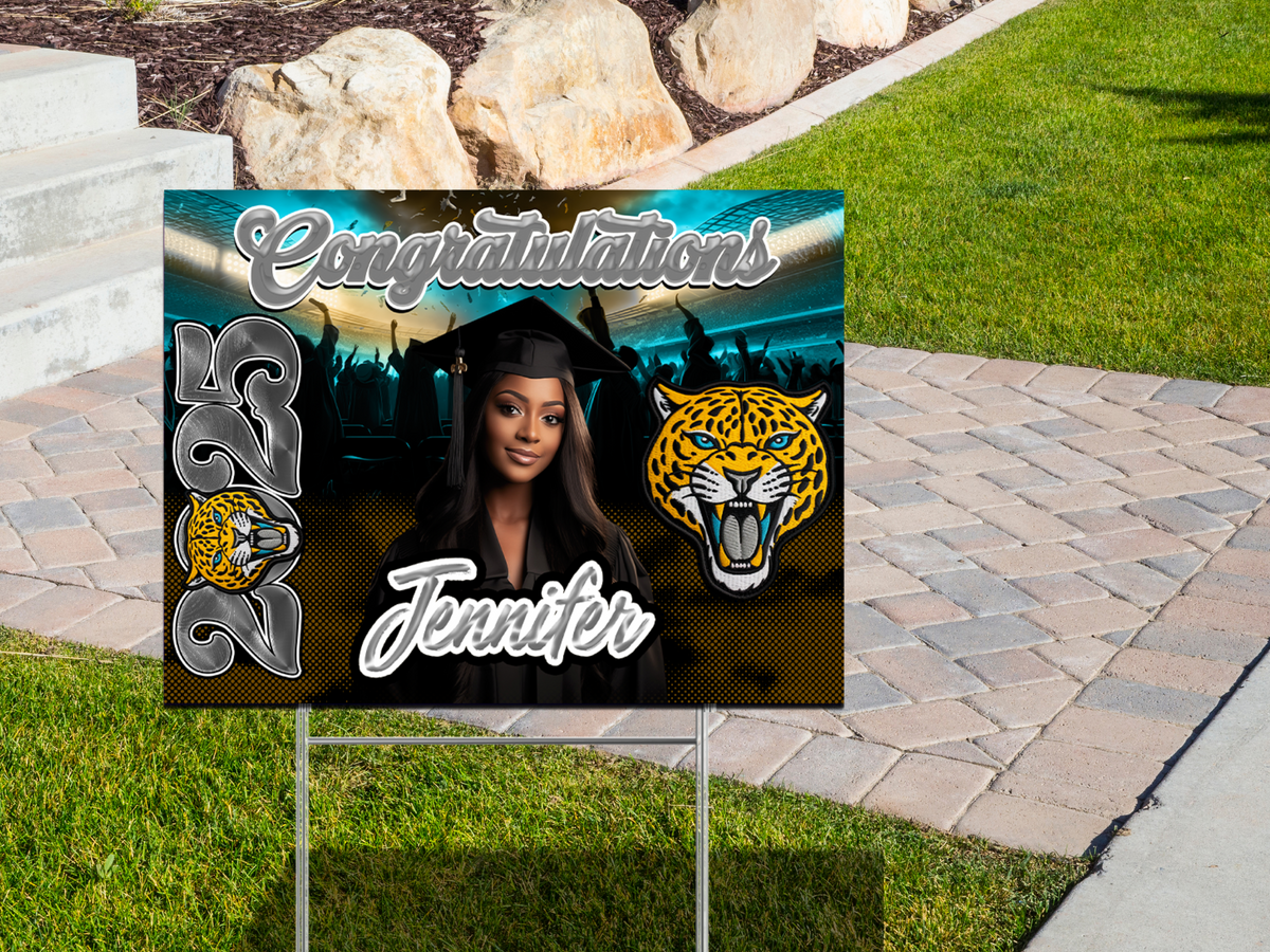 Mascot Yard Sign