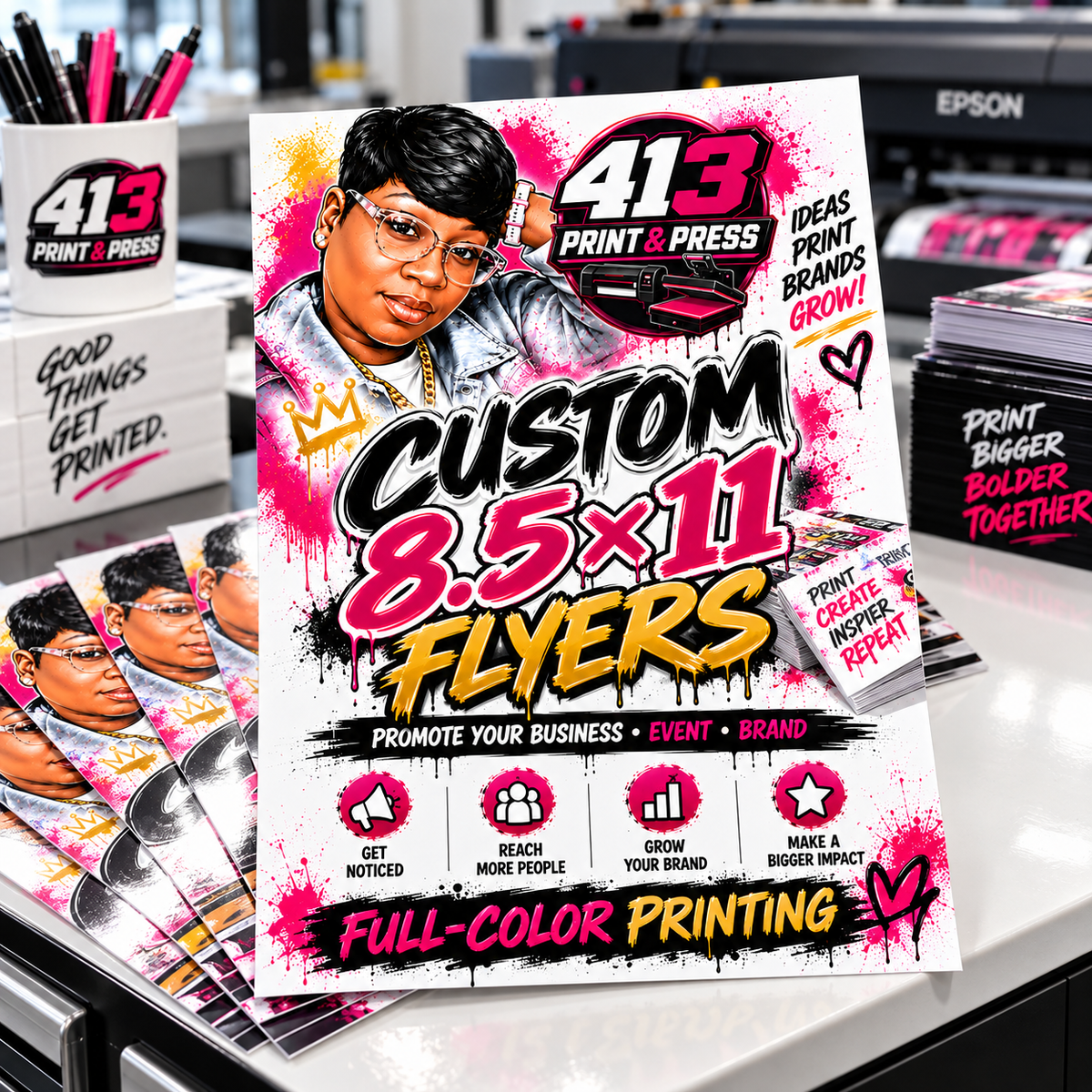 Custom Full-Color Flyers