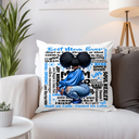  Blue Queen Pillow