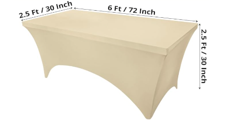 Custom Stretch Tablecloth