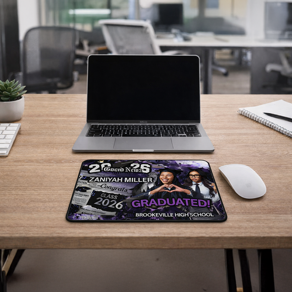 🎓 Custom Grad Mouse Pads