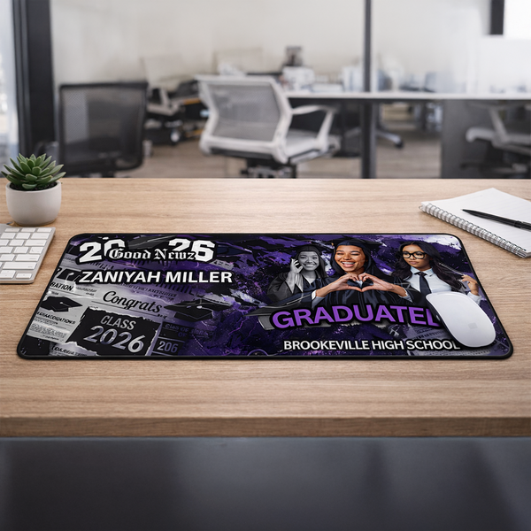 🎓 Custom Grad Mouse Pads