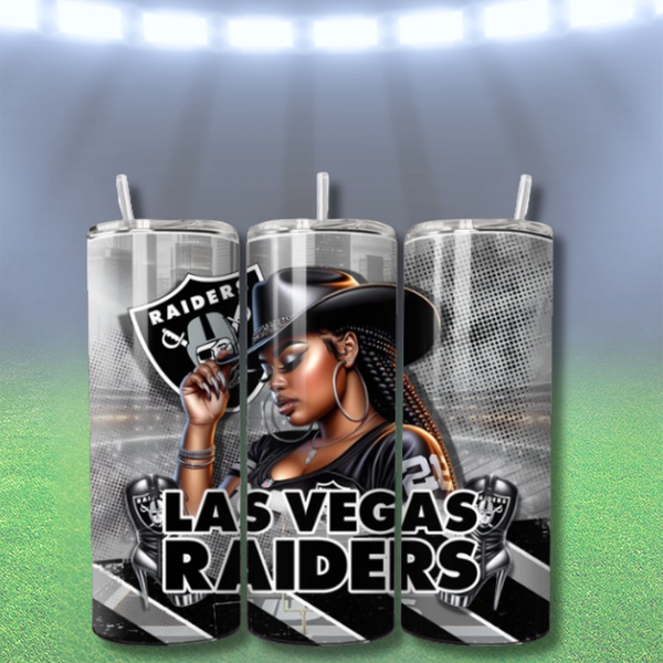 COWGIRL FOOTBALL TUMBLER WRAPS