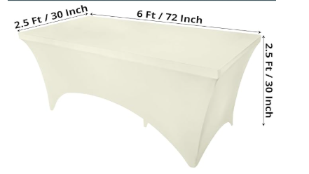 Custom Stretch Tablecloth