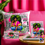 Glow Up Mom - Pink & Green Queen Gift Set