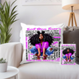 "Fierce & Fearless Mom - Purple Afro Gift Set"