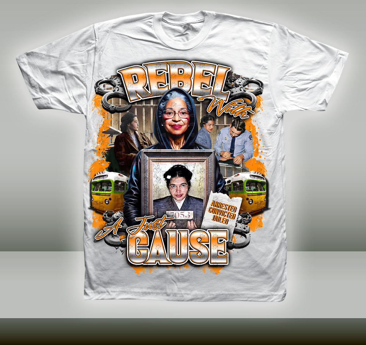 "Just Cause" Civil Rights Tribute Tees
